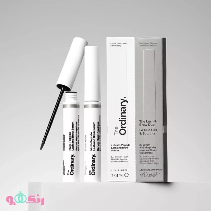 سرم تقویت کننده مژه و ابرو اوردنیری مدل Multi-Peptide حجم 5 میلی لیتر — تصویر ۳
