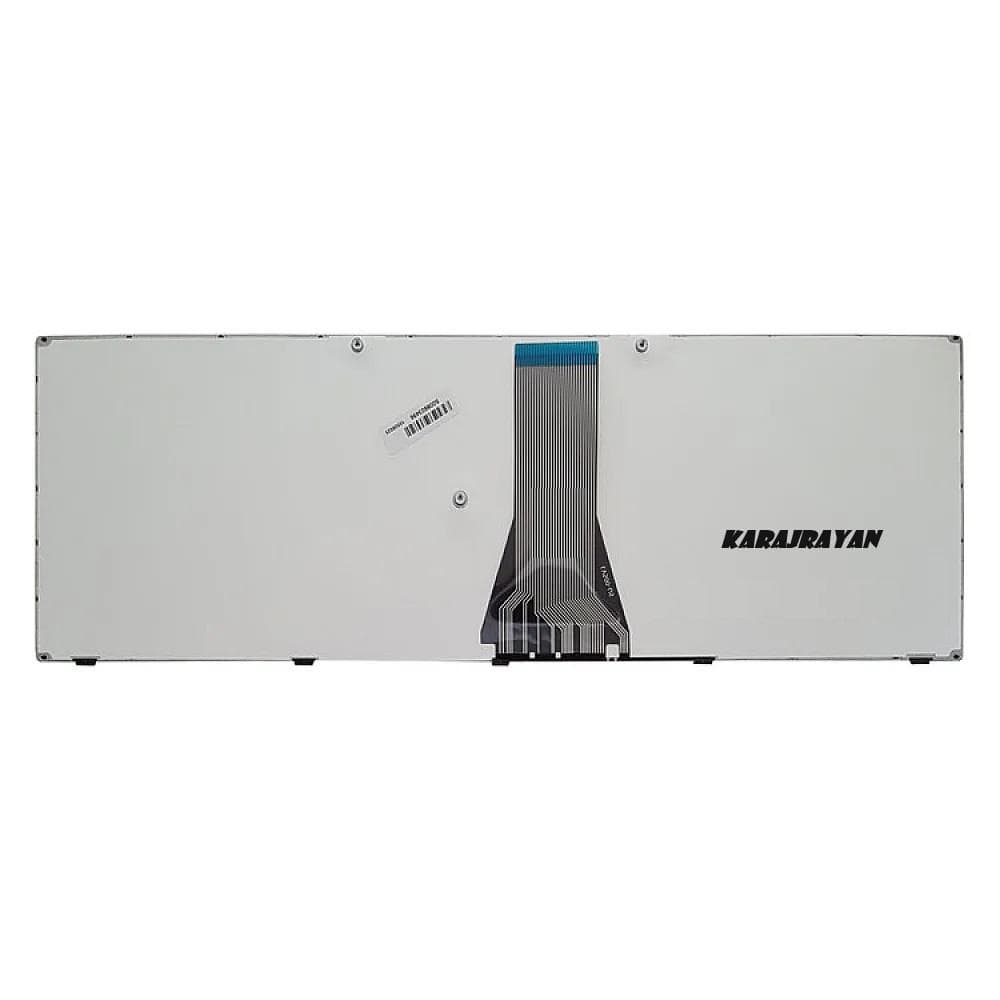 کیبرد لپ تاپ لنوو IdeaPad G50-70 مشکی-بدون بک لایت-با فریم نقره ای — تصویر ۶