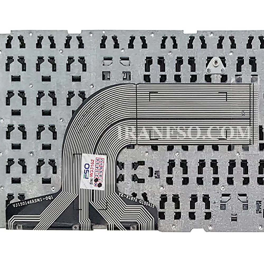 کیبرد مشکی لپ تاپ اچ پی Pavilion 15-N -اینتر کوچک بدون فریم — تصویر ۴