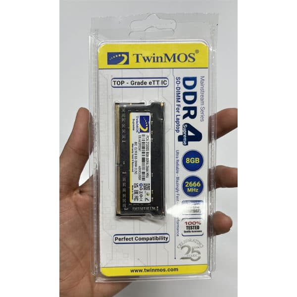 رم لپ تاپ DDR4 تک کاناله 2666 مگاهرتز ظرفیت 8 گیگابایت