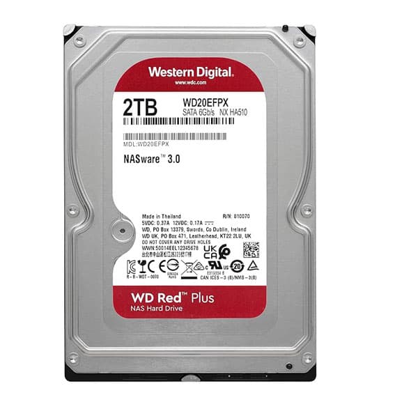 هارددیسک اینترنال وسترن دیجیتال مدل Red ظرفیت 2 ترابایت — تصویر ۲
