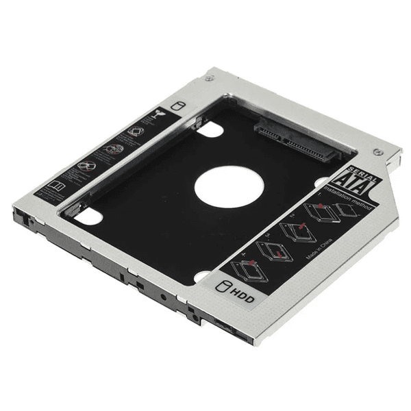 کدی هارد اینترنال لپ تاپ مدل 9.5 hdd caddy + آموزش نصب