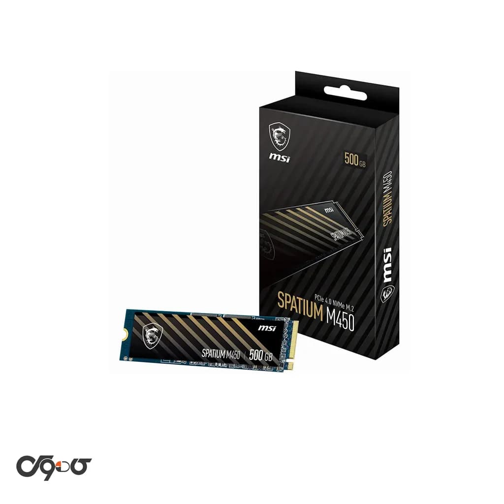اس اس دی اینترنال PCIe Gen4 x4 ام اس آی مدل SPATIUM M450 ظرفیت 500 گیگابایت — تصویر ۱۲