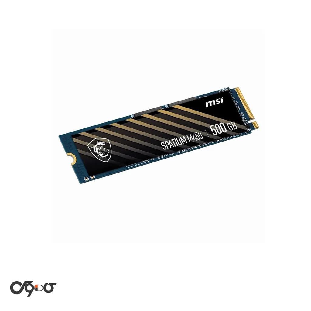 اس اس دی اینترنال PCIe Gen4 x4 ام اس آی مدل SPATIUM M450 ظرفیت 500 گیگابایت — تصویر ۹
