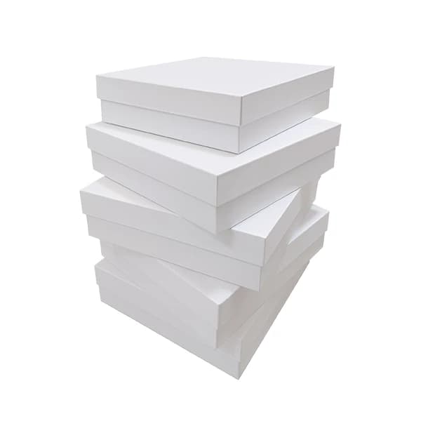 جعبه هدیه hard box سفید کد 677 — تصویر ۵