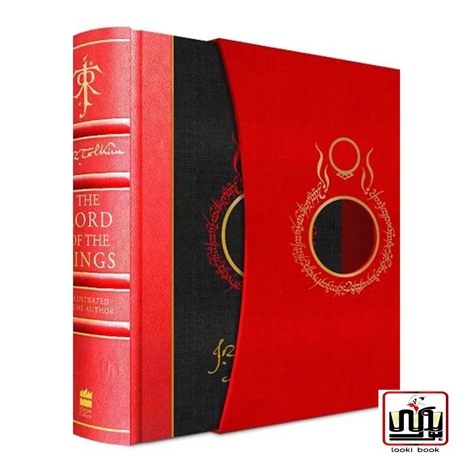 کتاب The Lord of the Rings (جلد سخت گالینگور و طلا کوب اورجینال)