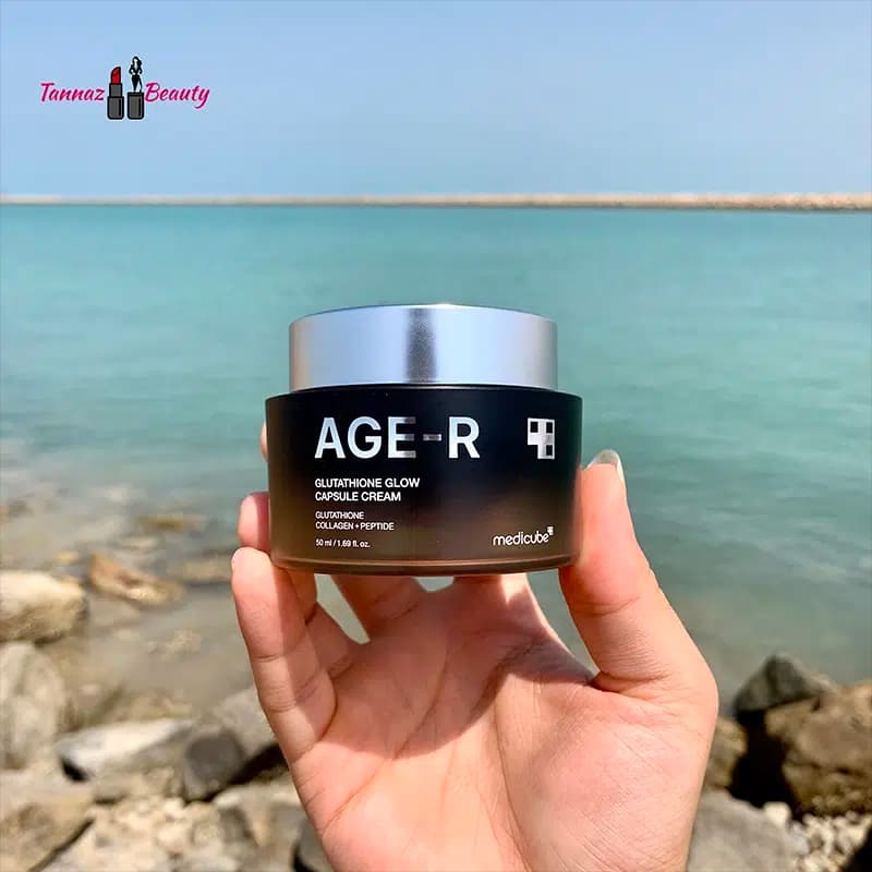 کرم کپسولی گلوتاتیون AGE-R مدیکیوب اصل | جوانساز و روشنکننده | 50ml — تصویر ۲