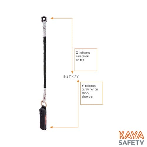 لنیارد تک طنابی(3 رشته) KAYA SAFETY سری E-1 T — تصویر ۲