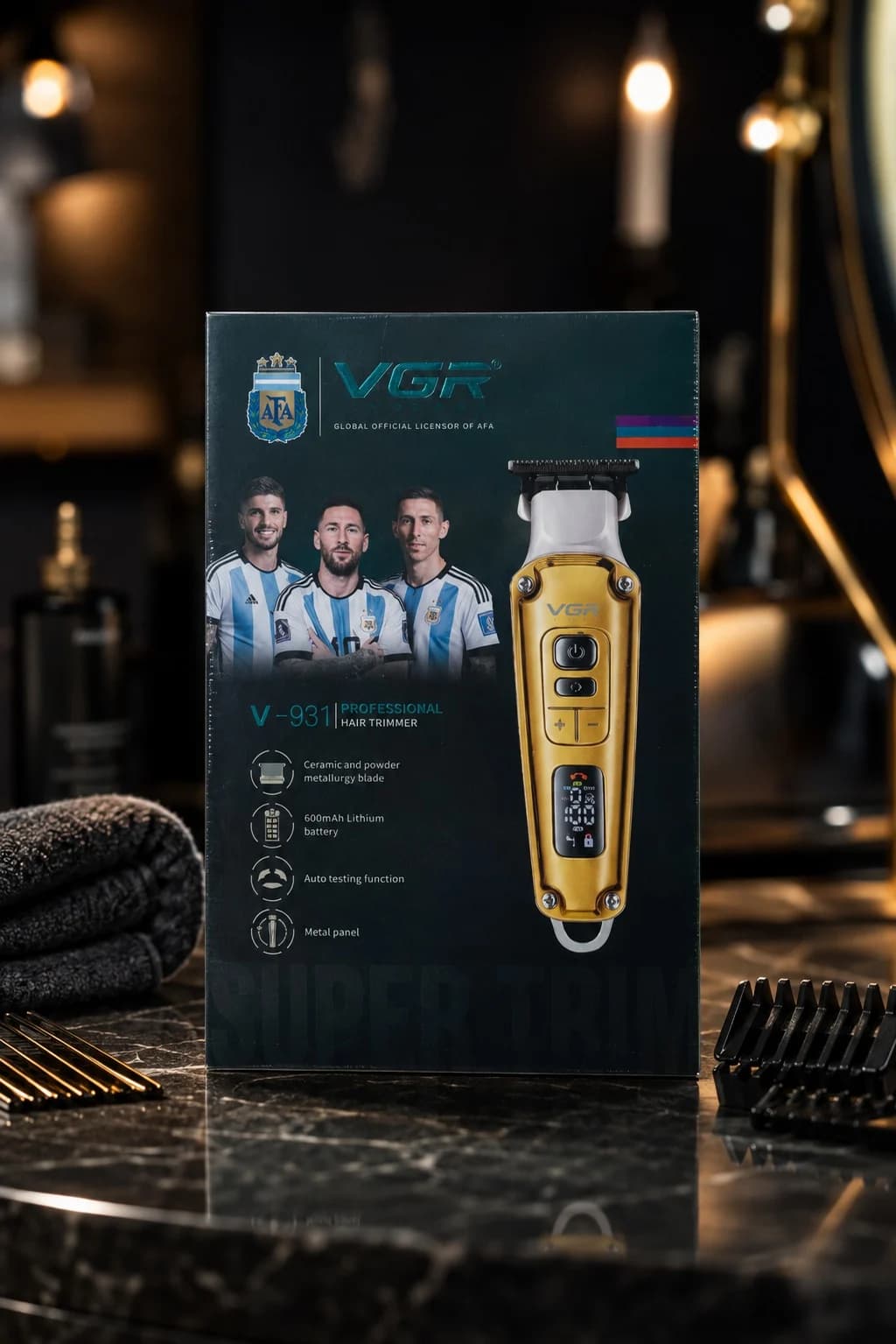 ماشین اصلاح موی سر و صورت وی جی آر مدل V-931 — تصویر ۴