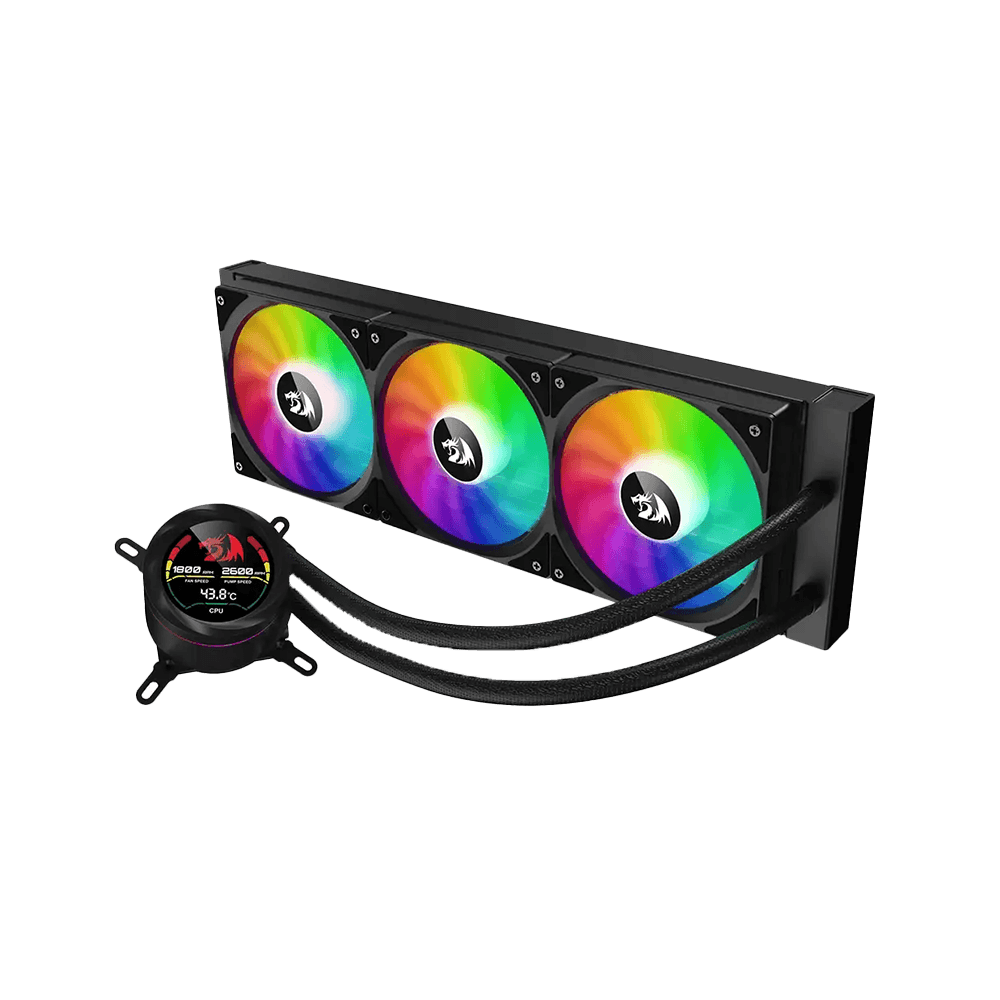 خنک کننده مایع پردازنده ردراگون مدل CCW-1017 360 RGB — تصویر ۴