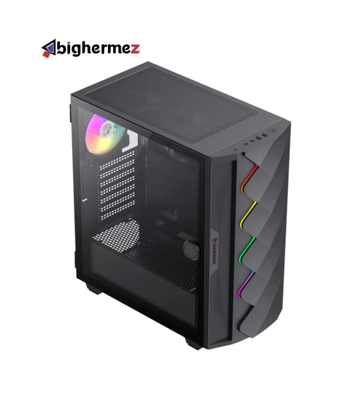 کیس گیمینگ گیم مکس مدل Diamond CP BK — تصویر ۳