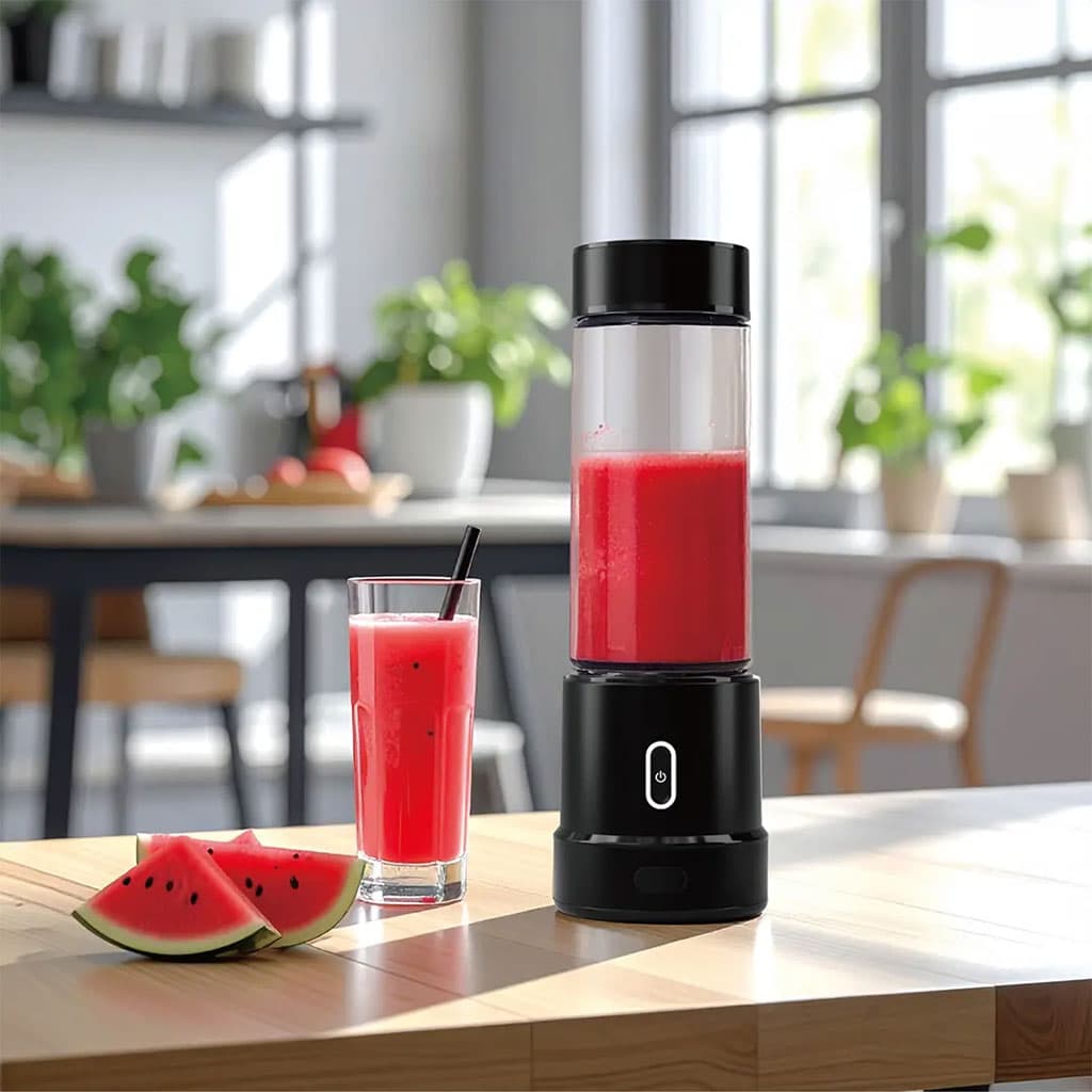 بلندر و مخلوط کن 12 تیغه شارژی پاورولوژی مدل ویترومیکسPowerology Vitromix Portable Blender — تصویر ۵