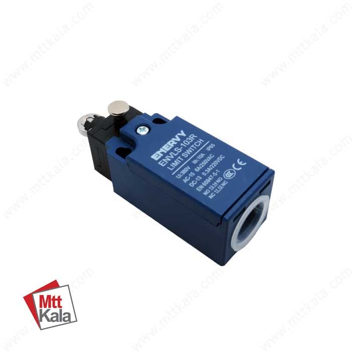 لیمیت سوئیچ فشاری قرقرهدار قفلشو ENVLS-103R — تصویر ۲