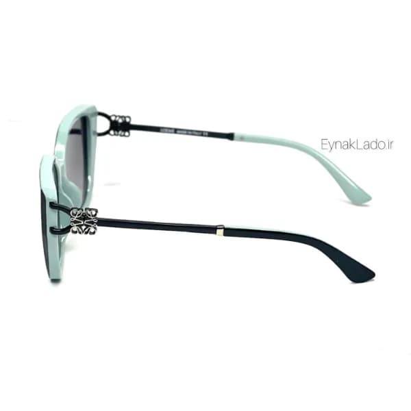 عینک آفتابی لوئوه مدل PC8011 فریم مربعی فلزی | لنز UV400 | زنانه — تصویر ۶