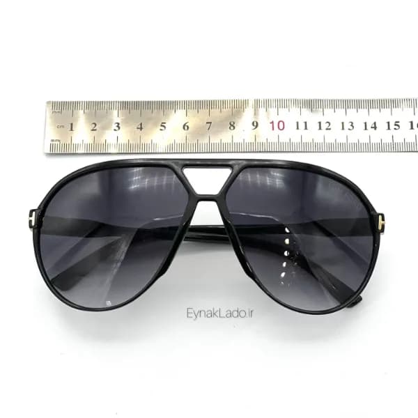 عینک آفتابی tom ford تام فورد مدل L990 فریم خلبانی کائوچویی | لنز UV400 | مناسب مردانه و زنانه — تصویر ۸