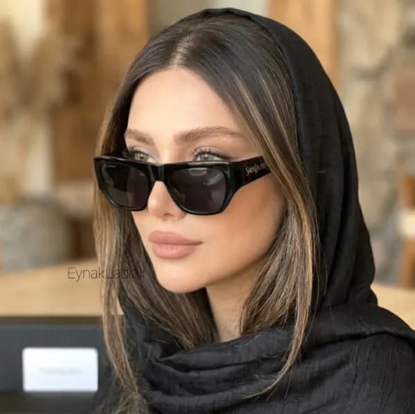 عینک آفتابی وای اس ال YSL مدل O7400 فریم گربه ای | لنز UV400 | زنانه — تصویر ۸
