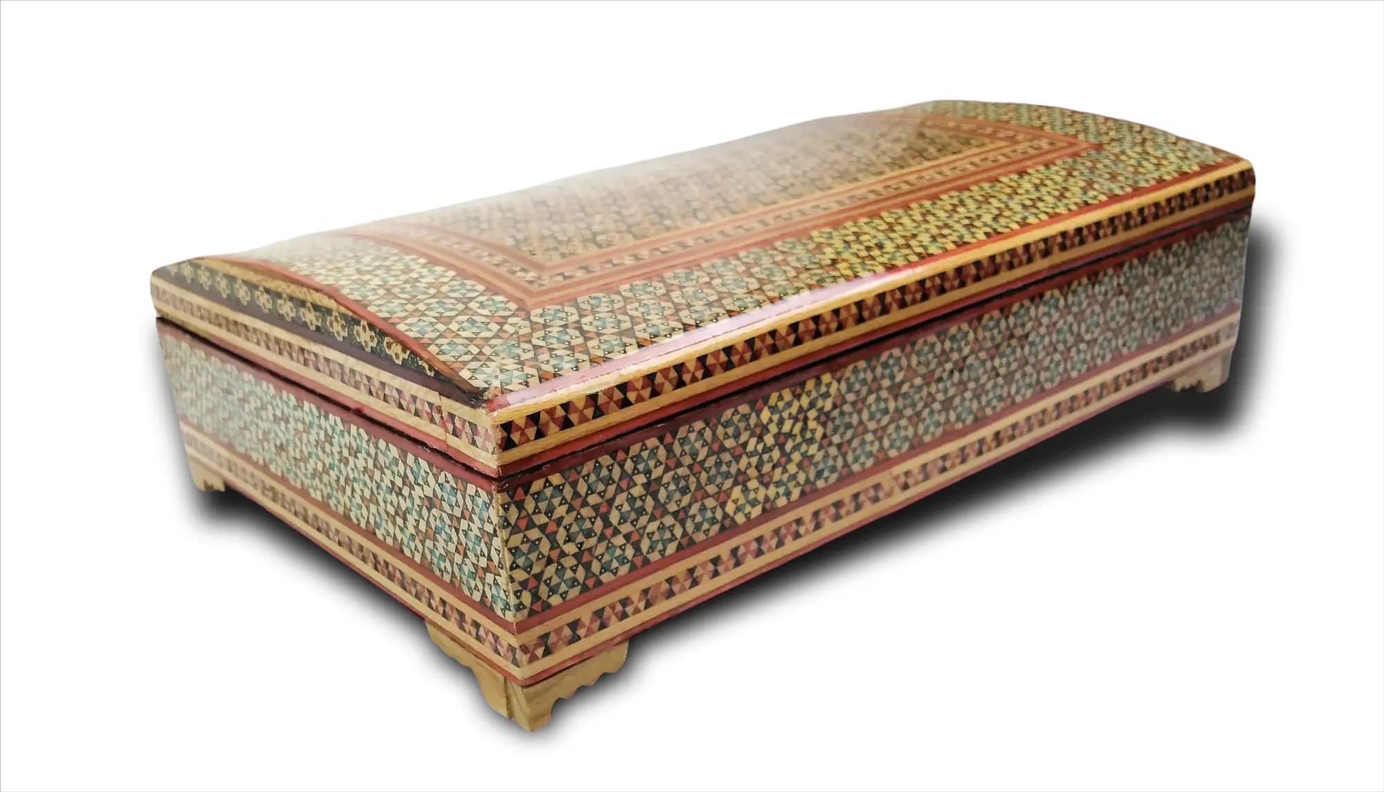 جعبه کتاب چوب و خاتم (ابعاد 10*24*34)