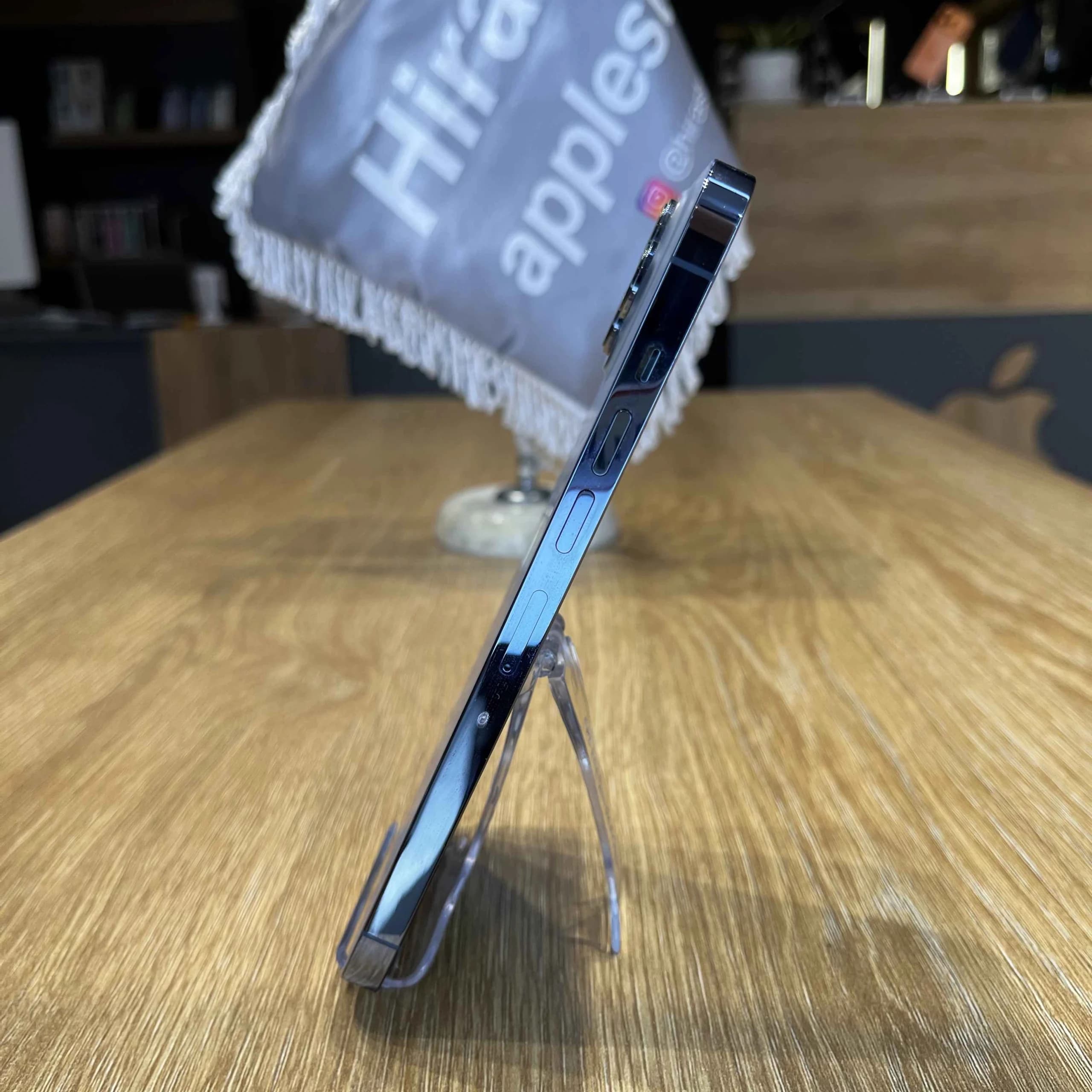 گوشی موبایل اپل IPhone 13 promax ظرفیت 256GB پارت نامبر ZA/A رنگ آبی باتری 78% – کارکرده رجیستر شده — تصویر ۴