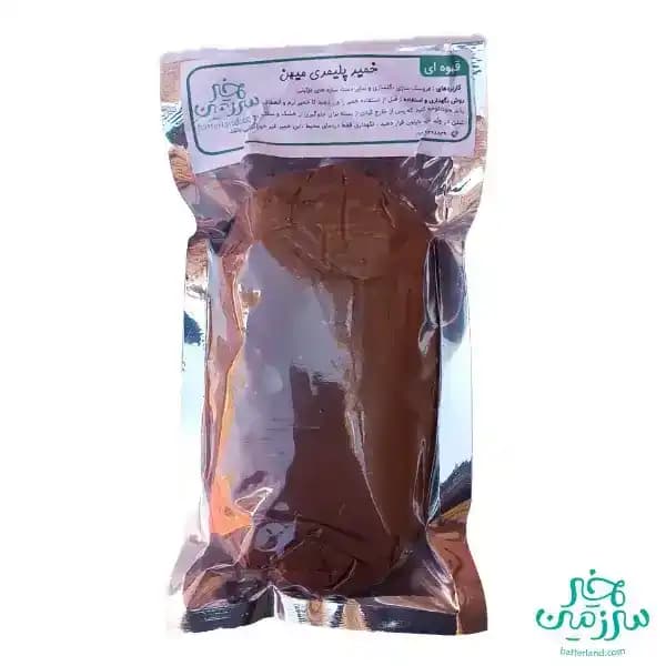 خمیر پلیمری میهن قهوه ای تیره کد 321