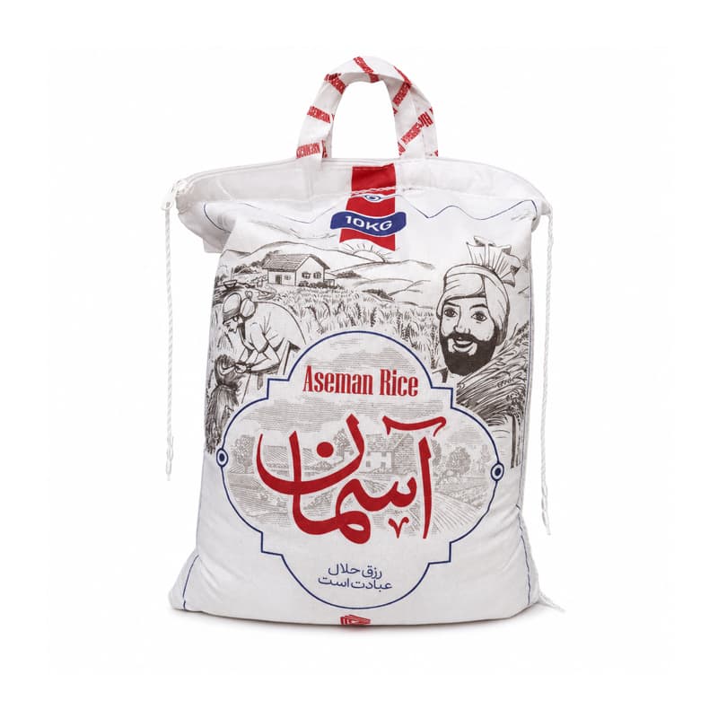 برنج پاکستانی سوپر باسماتی آسمان 10 کیلوگرمی