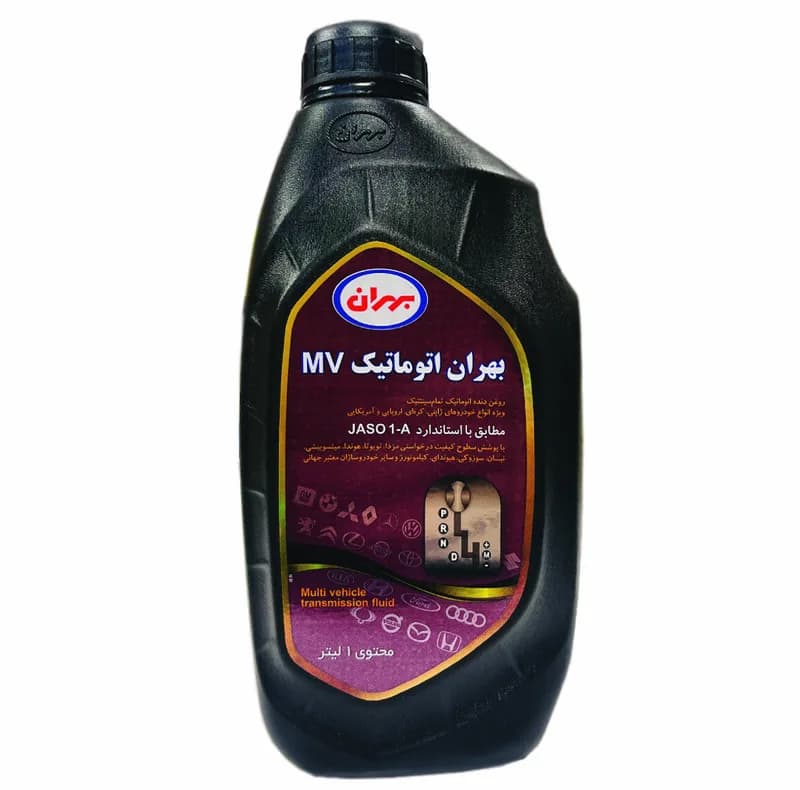 روغن جعبه دنده اتوماتیک بهران مدل MV حجم 1 لیتر