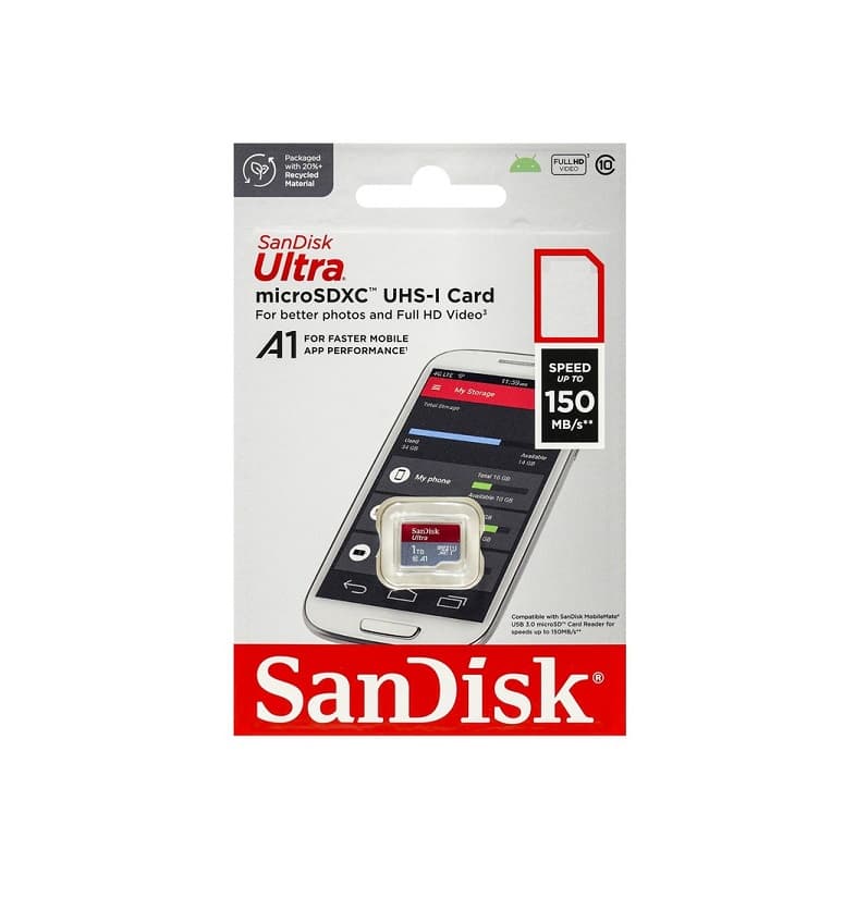 رم میکرو SanDisk Micro Ultra 150MB 512GB — تصویر ۲