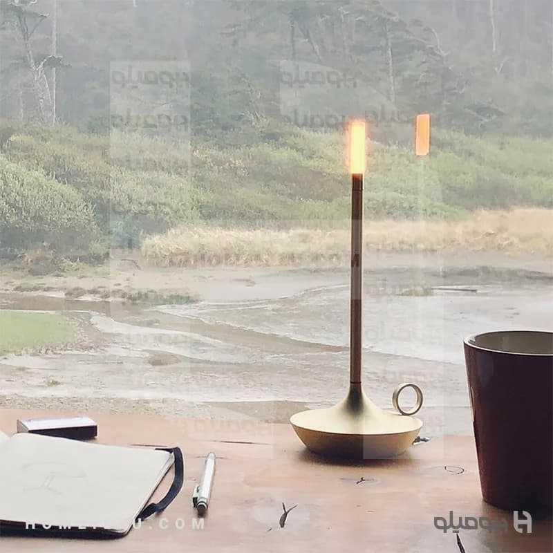 چراغ رومیزی شارژی ال ای دی 1 وات شمع OY11 — تصویر ۷