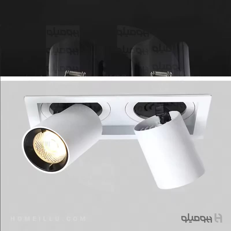 چراغ سقفی COB استوانه توکار فکی 24 وات JT17 — تصویر ۴