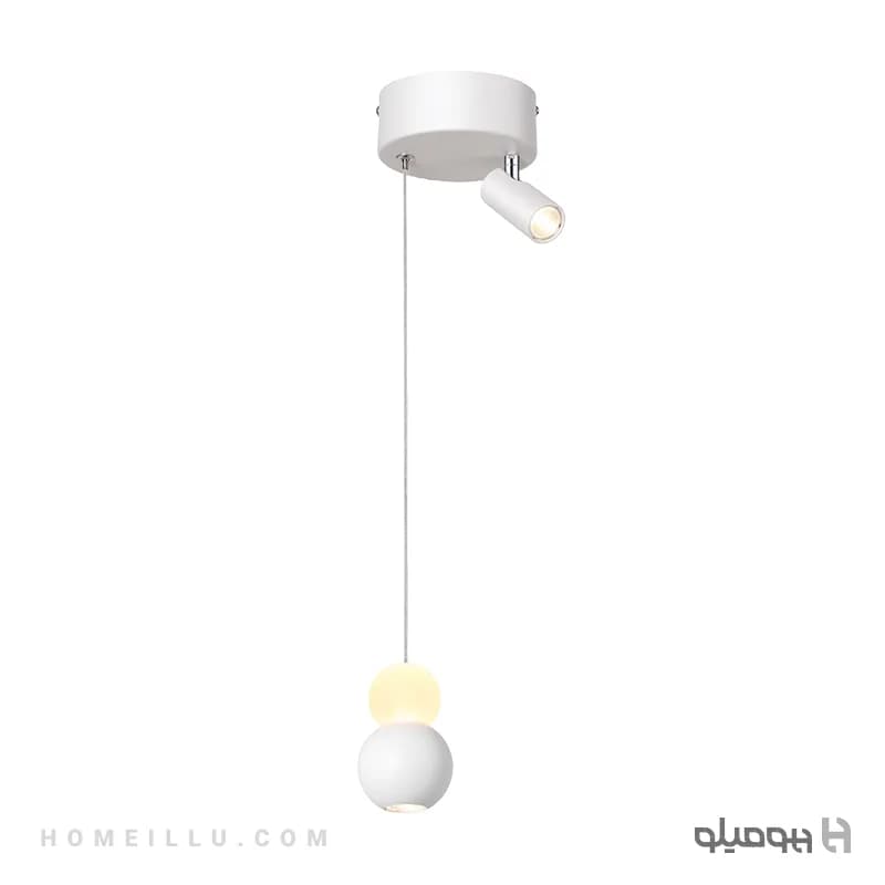 لوستر آویز ال ای دی 12 وات تکی مدرن 50305P — تصویر ۳