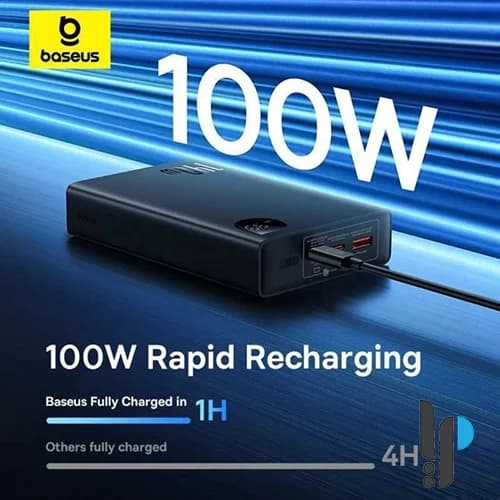 پاوربانک 140 واتی بیسوس مدل Baseus Adaman P100215811 ظرفیت 24000 میلی آمپر — تصویر ۴