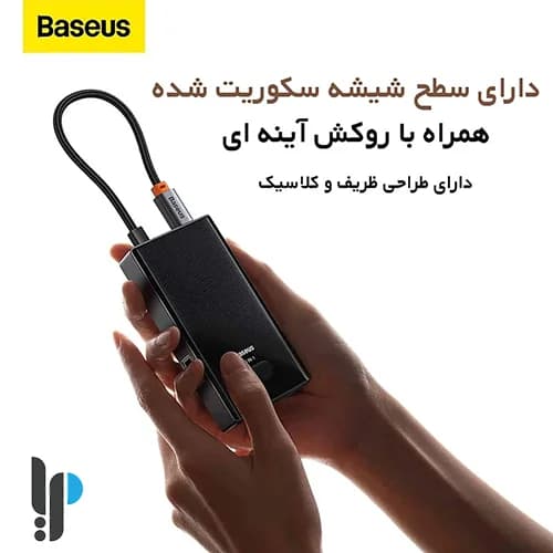 هاب 6 پورت USB-C بیسوس مدل Baseus Focus WKYY030213 — تصویر ۴