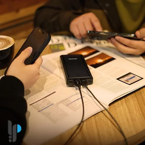 پاوربانک 15 وات ای دیتا مدل ADATA C20 ظرفیت 20000 میلی آمپر — تصویر ۳
