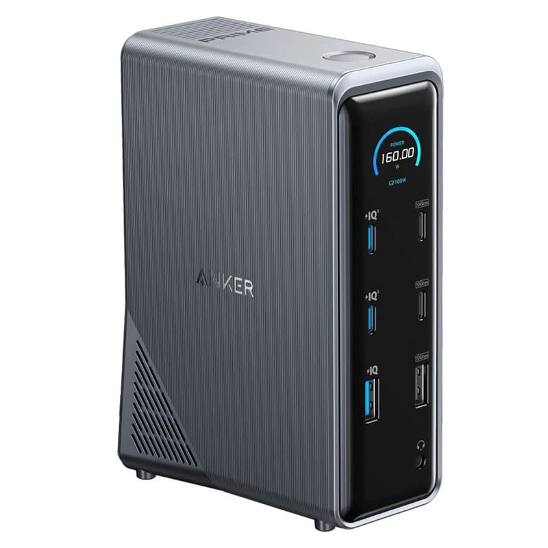 شارژر رومیزی انکر مدل Prime Docking Station A83B6 | هاب 14 پورت