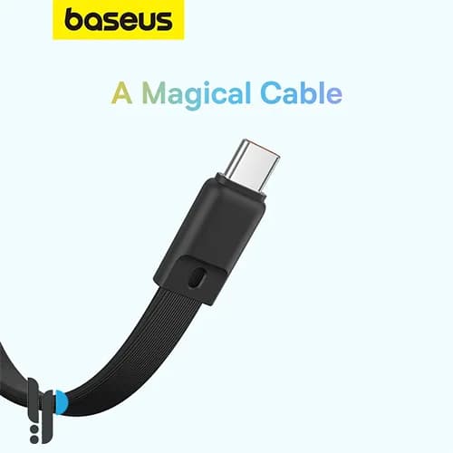 پاوربانک 30 واتی بیسوس مدل Baseus Magnetic Mini P1002210B ظرفیت 10000 میلی آمپر با کابل Type-C — تصویر ۶