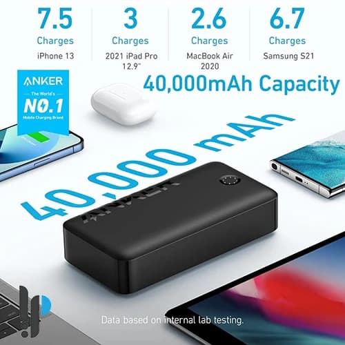 پاوربانک انکر مدل Anker 347 Power Bank A1377 ظرفیت 40000 میلی آمپر ساعت — تصویر ۳