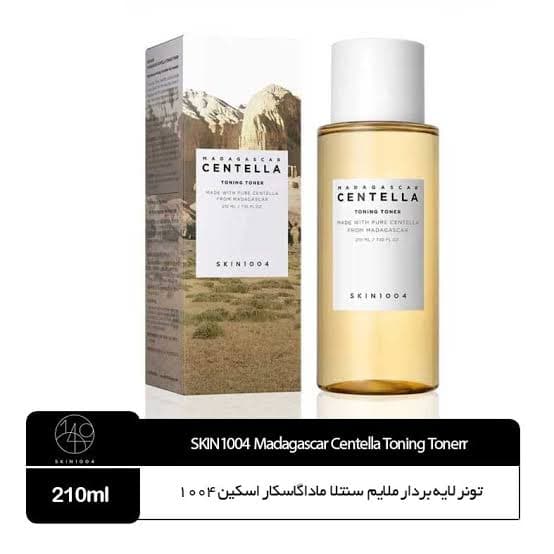 تونر سنتلا ماداگاسکار اسکین 1004 SKIN1004 Madagascar Centella Toning Toner — تصویر ۲