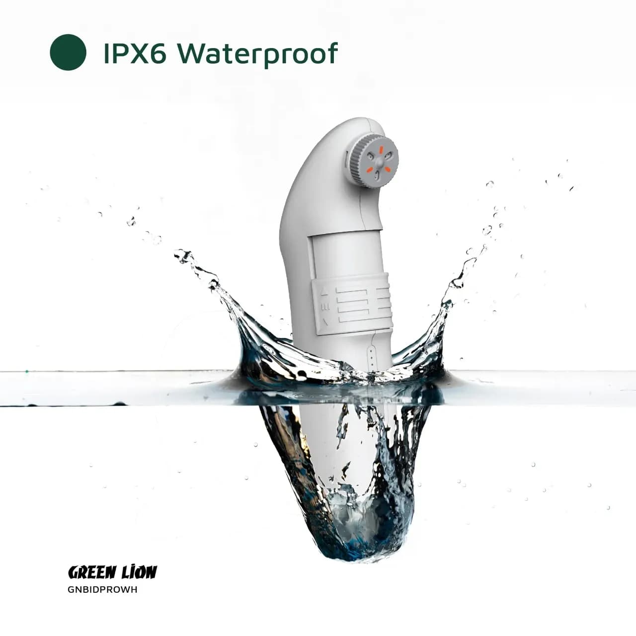 خودشور شلنگی سفری گرین لاین مدل BIDET PRO GNBIDPROWH – سفید — تصویر ۴