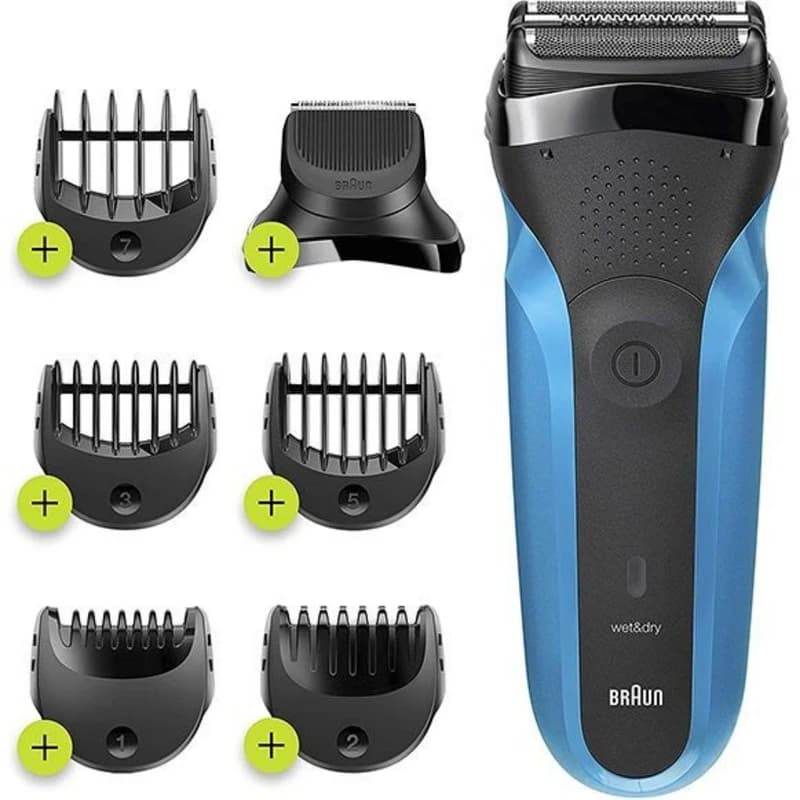 ماشین اصلاح موی صورت شارژی براون مدل 310BT BRAUN — تصویر ۷