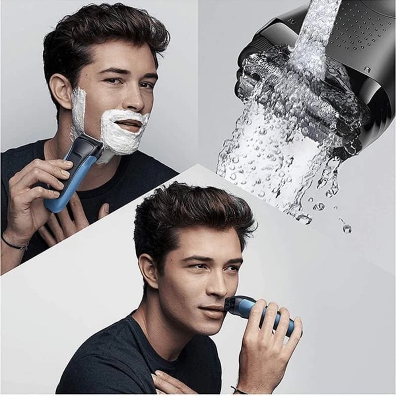 ماشین اصلاح موی صورت شارژی براون مدل 310BT BRAUN — تصویر ۲
