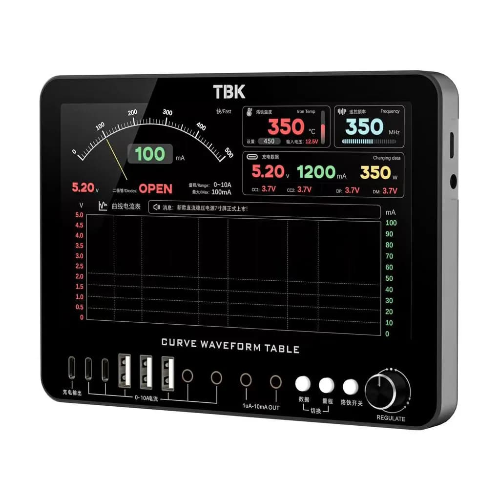 دستگاه چند منظوره TBK D7 Curve Waveform Table