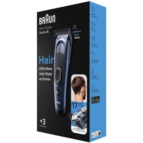 ماشین اصلاح موی صورت شارژی براون BRAUN مدل HC5350 — تصویر ۲