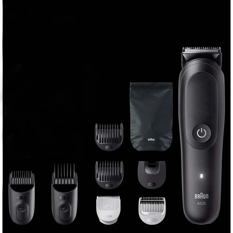 ماشین اصلاح موی صورت شارژی براون BRAUN مدلAIO5560 — تصویر ۴