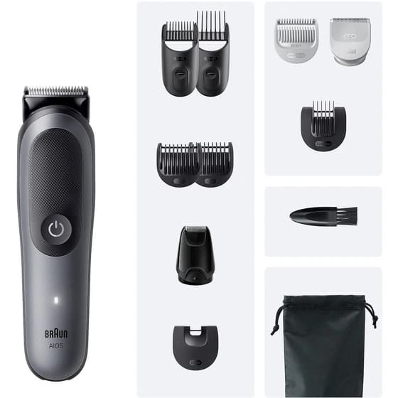 ماشین اصلاح موی صورت شارژی براون BRAUN مدلAIO5560 — تصویر ۳