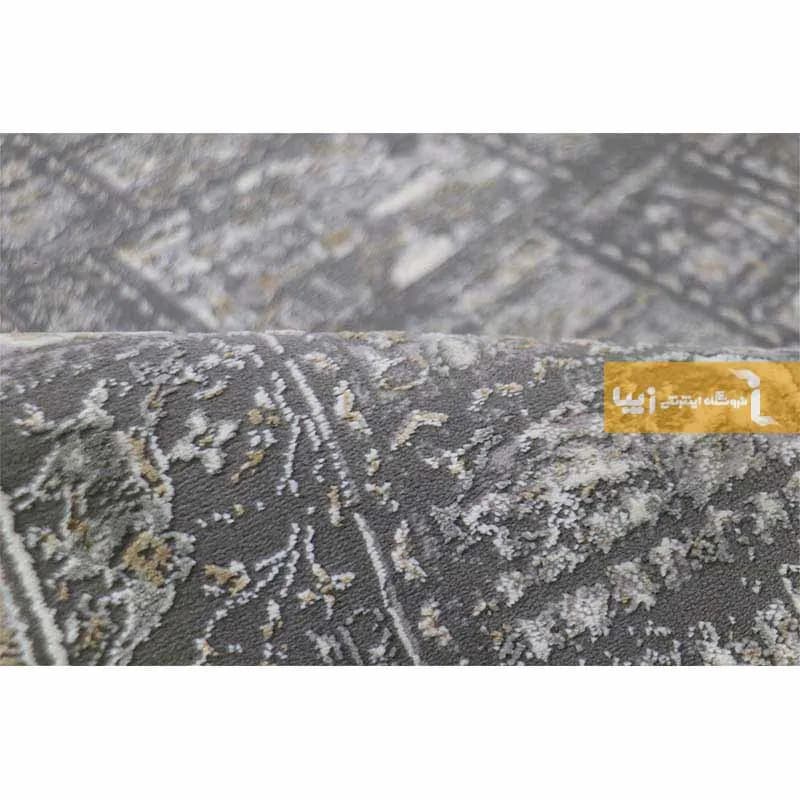 فرش طوسی طرح روهام 480 شانه — تصویر ۷
