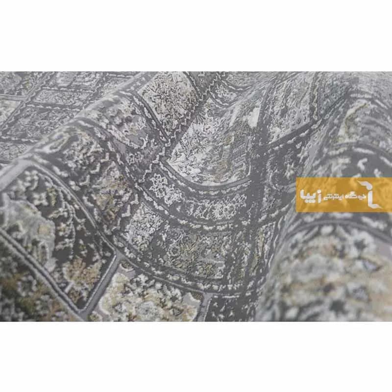 فرش طوسی طرح روهام 480 شانه — تصویر ۶