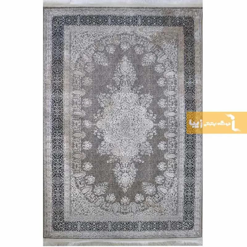 فرش طوسی طرح شهرزاد 480 شانه