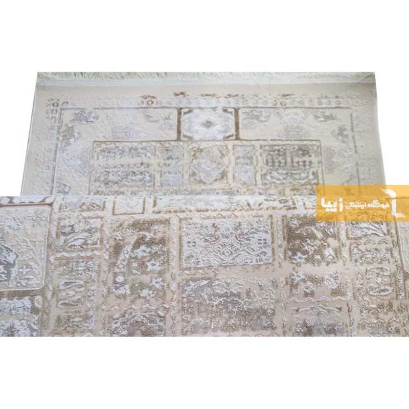 فرش کرم طرح نگار 480 شانه — تصویر ۸
