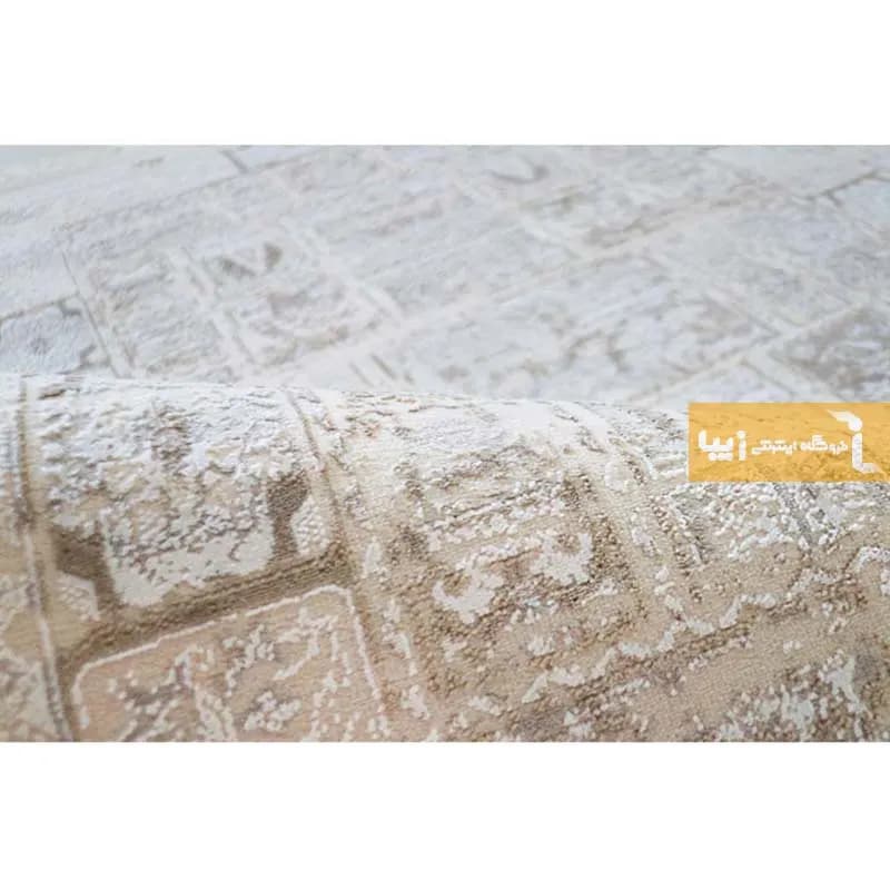 فرش کرم طرح نگار 480 شانه — تصویر ۴