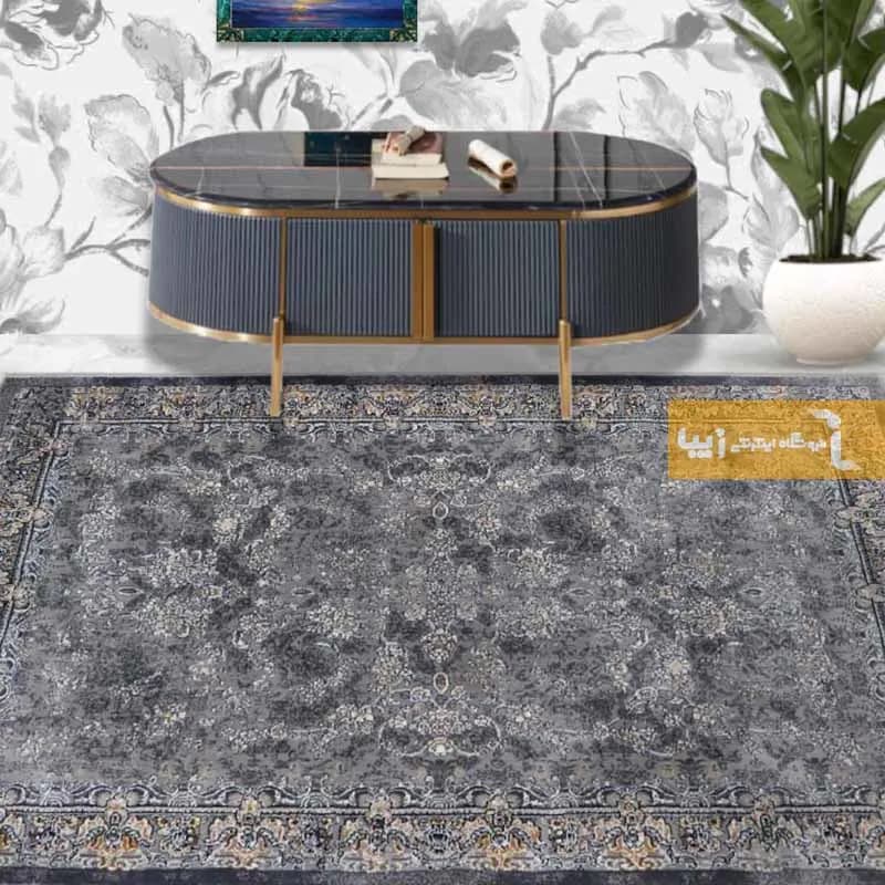 فرش طوسی طرح فرشینه 700 شانه — تصویر ۲
