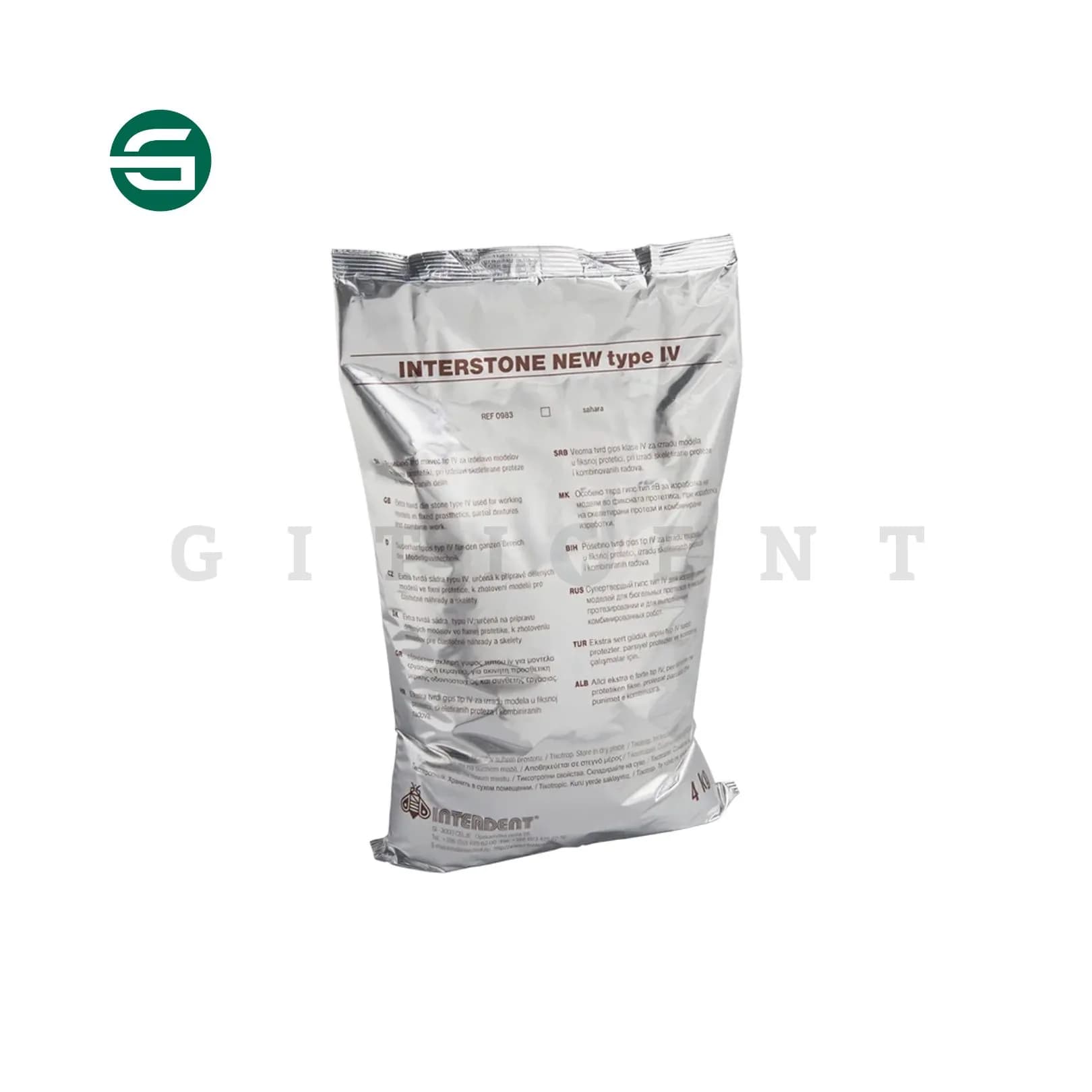 گچ ولمیکس اینتردنت مدل Interstone New type IV